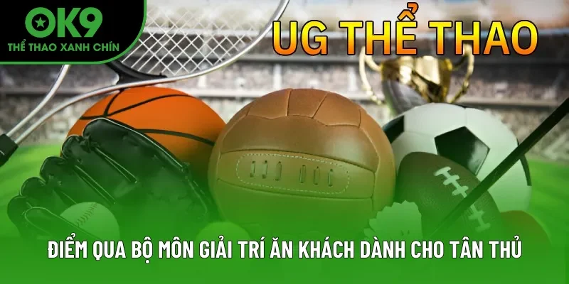 Điểm qua bộ môn giải trí ăn khách dành cho tân thủ